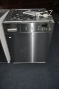 A MIELE G 2530 SCI INTEGRATED CONDENSER DRYER with stainless steel front width 59.5cm depth 58cm