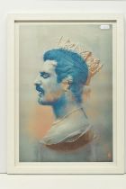 TINY RIOT (CONTEMPORARY ART COLLECTIVE - ANDREW, SARAH & NATALIE) 'KILLER QUEEN', a portrait of