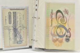 A BANKNOTE ALBUM CONTAINING, United Kingdom and Ireland from 1914 onward to include Bradbury 10/-