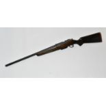 A 12 BORE STEVENS MODEL 58D BOLT ACTION SHOTGUN, fitted with a non-detachable magazine which is
