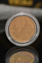 A 2012 TRISTA DA CUNHA GOLD HALF SOVEREIGN For Diamond Jubilee comes boxed without certificate
