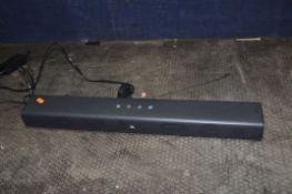 A JBL BAR STUDIO SOUNDBAR with power supply and remote (PAT pass and working)