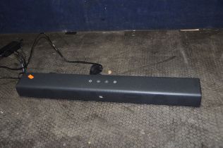 A JBL BAR STUDIO SOUNDBAR with power supply and remote (PAT pass and working)
