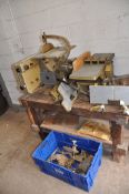A VINTAGE EMCO-STAR MULTI WOODWORKING MACHINE, with circular saw, band saw, planer, thicknesser,