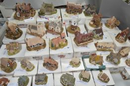 THIRTY ONE BOXED LILLIPUT LANE SCULPTURES FROM THE MIDLANDS COLLECTION, comprising Tudor Court (
