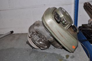 A VINTAGE SIBA 150cc PETROL LAWN MOWER ENGINE (untested)