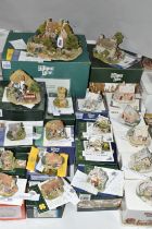 NINETEEN BOXED LILLIPUT LANE SCULPTURES FROM VARIOUS COLLECTIONS, comprising ten from British
