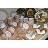 A GROUP OF VILLEROY & BOCH CERAMICS, to include forty five pieces of Nazaré/Navarra pattern dinner