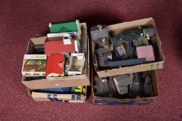 A QUANTITY OF ASSORTED MAINLY OO GAUGE MODEL RAILWAY ITEMS, to include a quantity of constructed