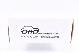 A BOXED OTTO MOBILE AUDI S1 QUATTRO , numbered OT130 UV1, white and yellow body with black, grey and