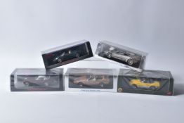 FIVE BOXED SPARK MODELS MINIMAX VEHICLES, to include a Lotus Elite Type 14 1958, numbered S5064,