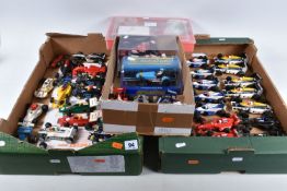 A QUANTITY OF UNBOXED SCALEXTRIC F1 RACING CARS, 1970's and later, some with minor damage and/or
