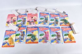 A QUANTITY OF MODERN MATCHBOX THUNDERBIRDS DIECAST AND PLASTIC VEHICLES AND FIGURES, mixture of