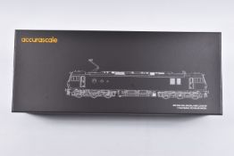 A BOXED ACCURASCALE MODEL BRITISH RAIL BRUSH, ABB CLASS 92, Highly Detailed OO Gauge, Die-cast Alloy