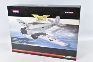 A BOXED LIMITED EDITION CORGI AVIATION ARCHIVE JUNKERS JU-52 3M MODEL AIRCRAFT, 1:72 scale,