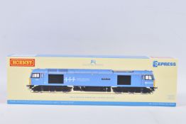 A BOXED HORNBY MODEL RAILWAY OO GAUGE EWS CLASS 60 Co-Co Diesel Electric 'Teenage Spirit' in DB