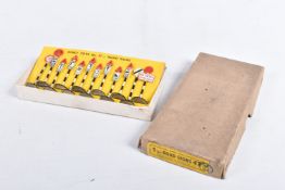 A BOXED DINKY TOYS ROAD SIGNS GIFT SET, No.47, version in plain cardboard box with yellow label to