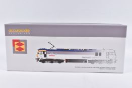 A BOXED ACCURASCALE EXCLUSIVE MODEL RAILWAY CLASS 92 LOCOMOTIVE, Highly detailed OO Gauge, '