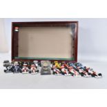 A COLLECTION OF UNBOXED L.A.N.G. AND MINICHAMPS AYRTON SENNA RACING CAR COLLECTION MODELS, all 1/