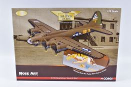 A BOXED LIMITED EDITION CORGI AVIATION ARCHIVE NOSE ART COLLECTION B-17G FLYING FORTRESS 'MOUNT N'