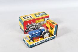 A BOXED BRITAINS FORD SUPER MAJOR 5000 TRACTOR, No.9527, appears complete and in very good