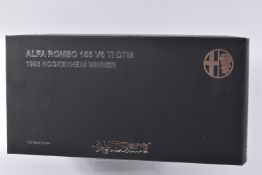 A BOXED AUTOART SIGNATURE MODEL ALFA ROMEO 155 V6, 1:18 scale, DTM Winner 1993 Nannini #7,