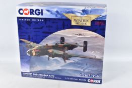 A BOXED LIMITED EDITION CORGI AVIATION ARCHIVE HANDLEY PAGE HALIFAX B.VIII MODEL MILITARY