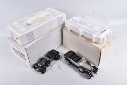 TWO BOXED FRANKLIN MINT 1/24 SCALE MODELS, 1925 Rolls-Royce Silver Ghost and 1929 Bentley 4½ litre