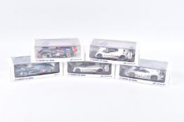 FIVE BOXED LE MANS SPARK MODELS MINIMAX VEHICLES, the first is a Porsche 911 GT1 winner 24H Le