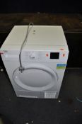 A BEKO 1-8KG DTKCE80021W CONDENSER DRYER (PAT pass and working)