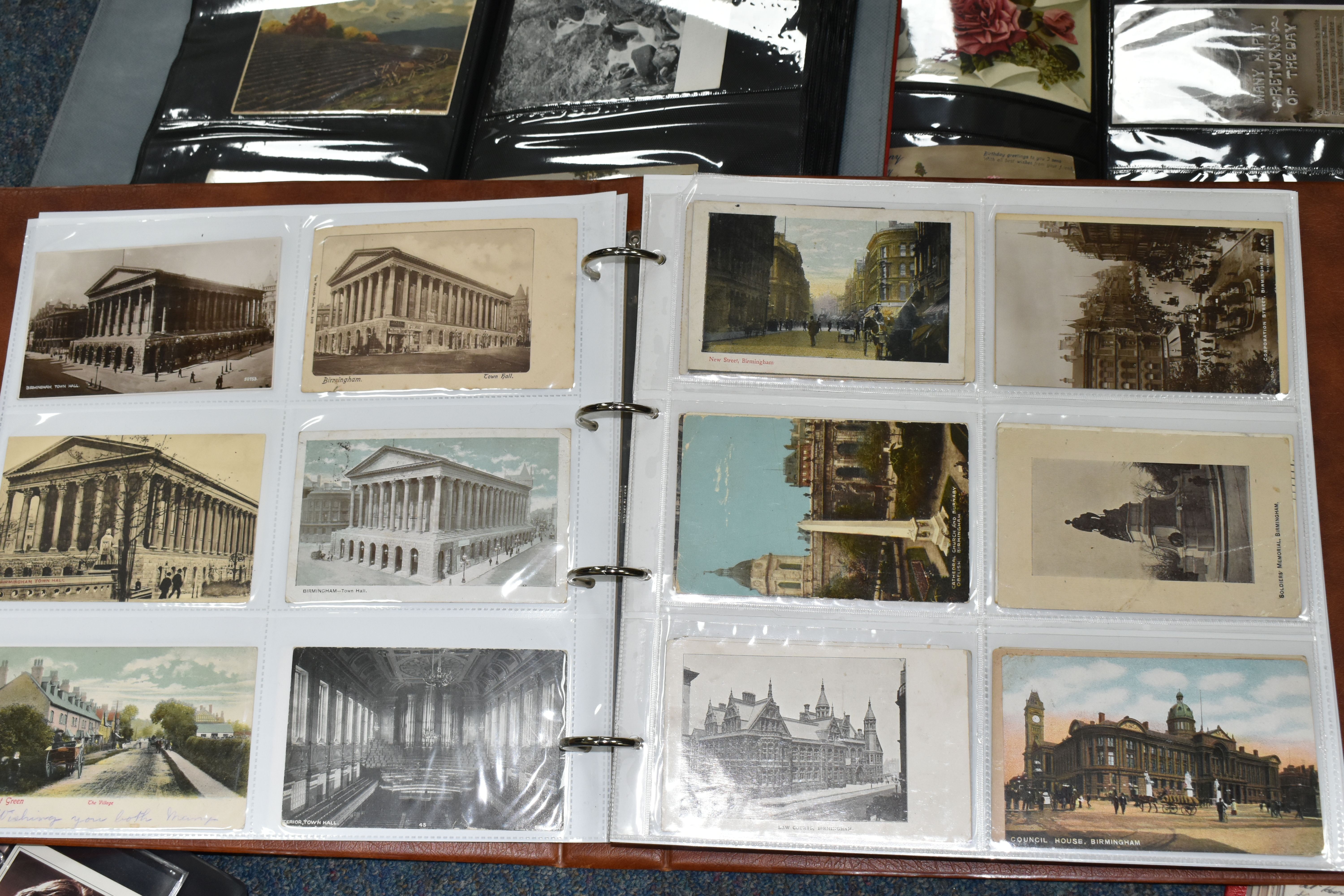 POSTCARDS, Five Albums containing a collection of approximately 685 eclectic early-late 20th century - Image 30 of 34