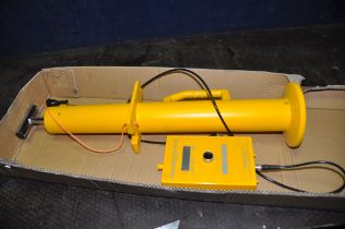 A CLEGG TYPE CIST/881 IMPACT SOIL TESTER (condition report: battery clips corroded and apart,