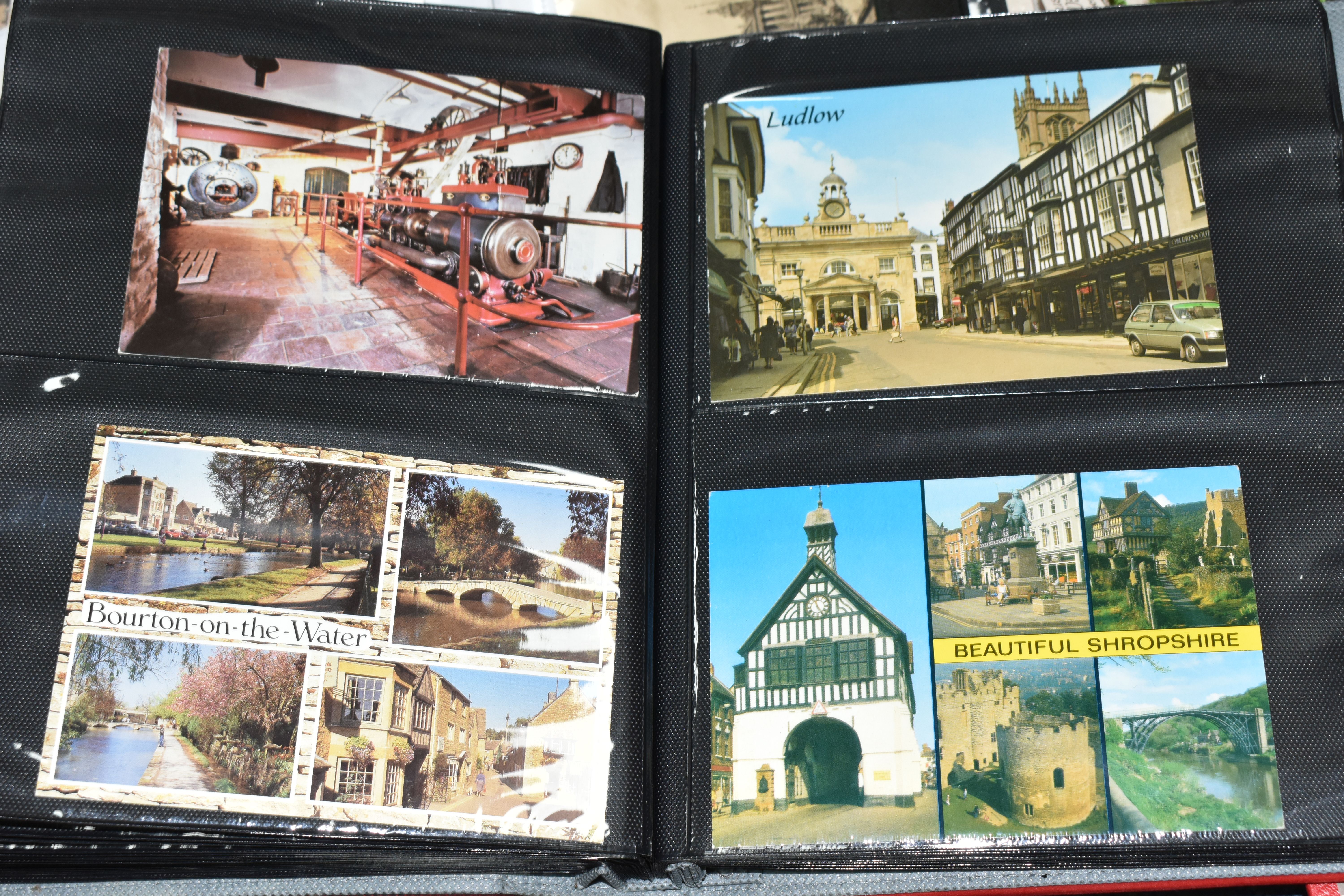 POSTCARDS, Five Albums containing a collection of approximately 685 eclectic early-late 20th century - Image 13 of 34