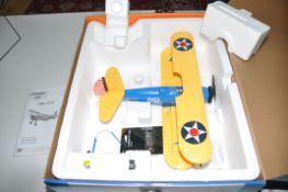 A HORIZON HOBBY UMX PT-17 MODEL PLANE in original box (untested, used but condition is pretty good)