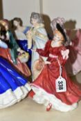 SIX ROYAL DOULTON LADY FIGURES, comprising 'Patricia Figure of the Year 1993' HN3365, 'Eliza