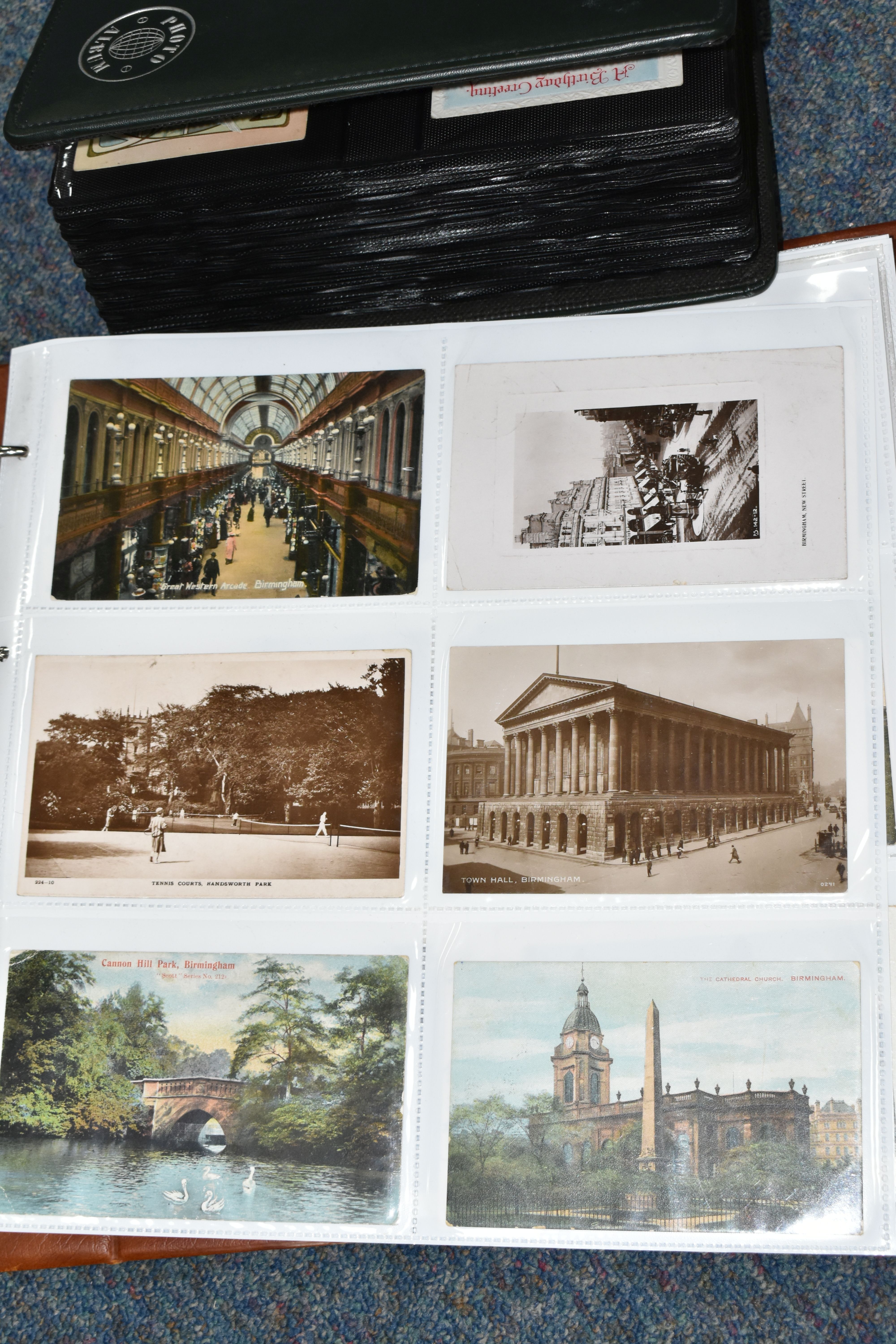 POSTCARDS, Five Albums containing a collection of approximately 685 eclectic early-late 20th century - Image 29 of 34