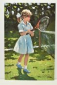 SHERREE VALENTINE DAINES (BRITISH 1959) 'PLAYFUL TIMES I', a signed artist edition print on board