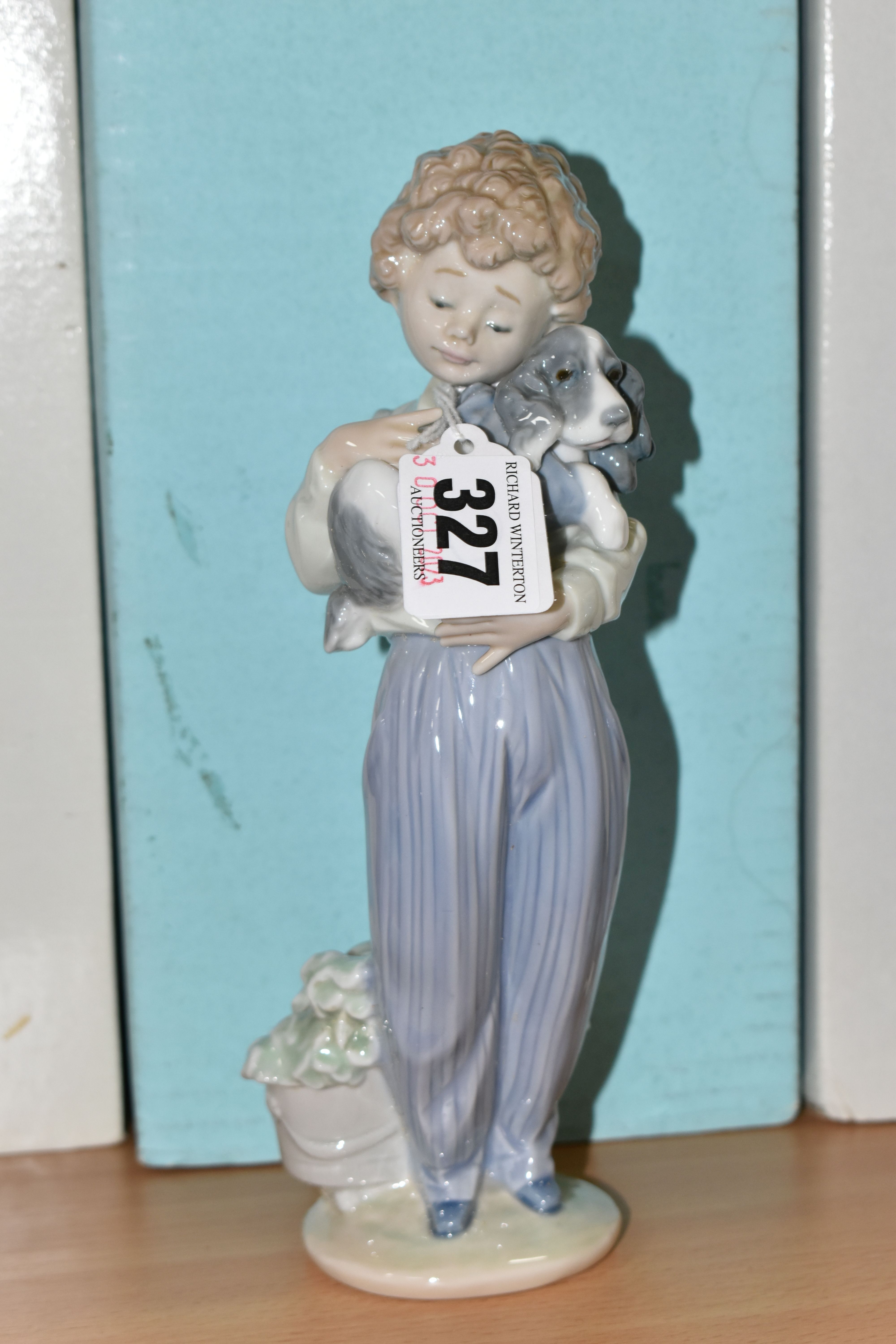 FOUR BOXED LLADRO COLLECTORS SOCIETY FIGURES, comprising no. 7609 'My Buddy', modelled by Antonio - Image 3 of 6