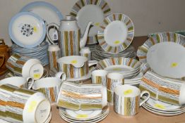 TEA AND DINNER WARES, to include Midwinter Sienna pattern part dinner service, including tea and