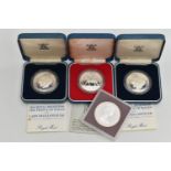 ASSORTED COINS, to include two cased 'Silver Proof Coin, Commemorating The Marriage of His Royal