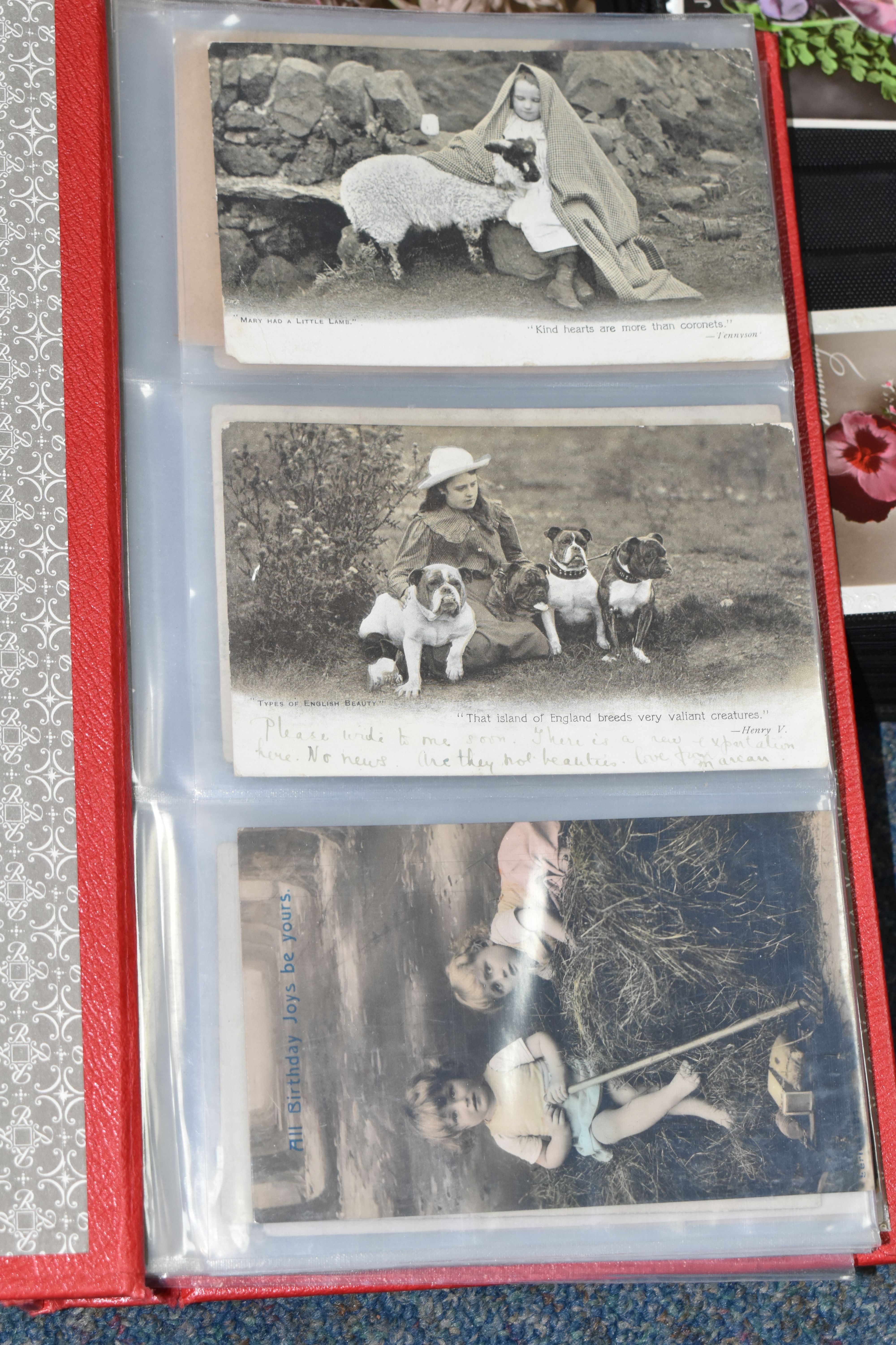 POSTCARDS, Five Albums containing a collection of approximately 685 eclectic early-late 20th century - Image 14 of 34