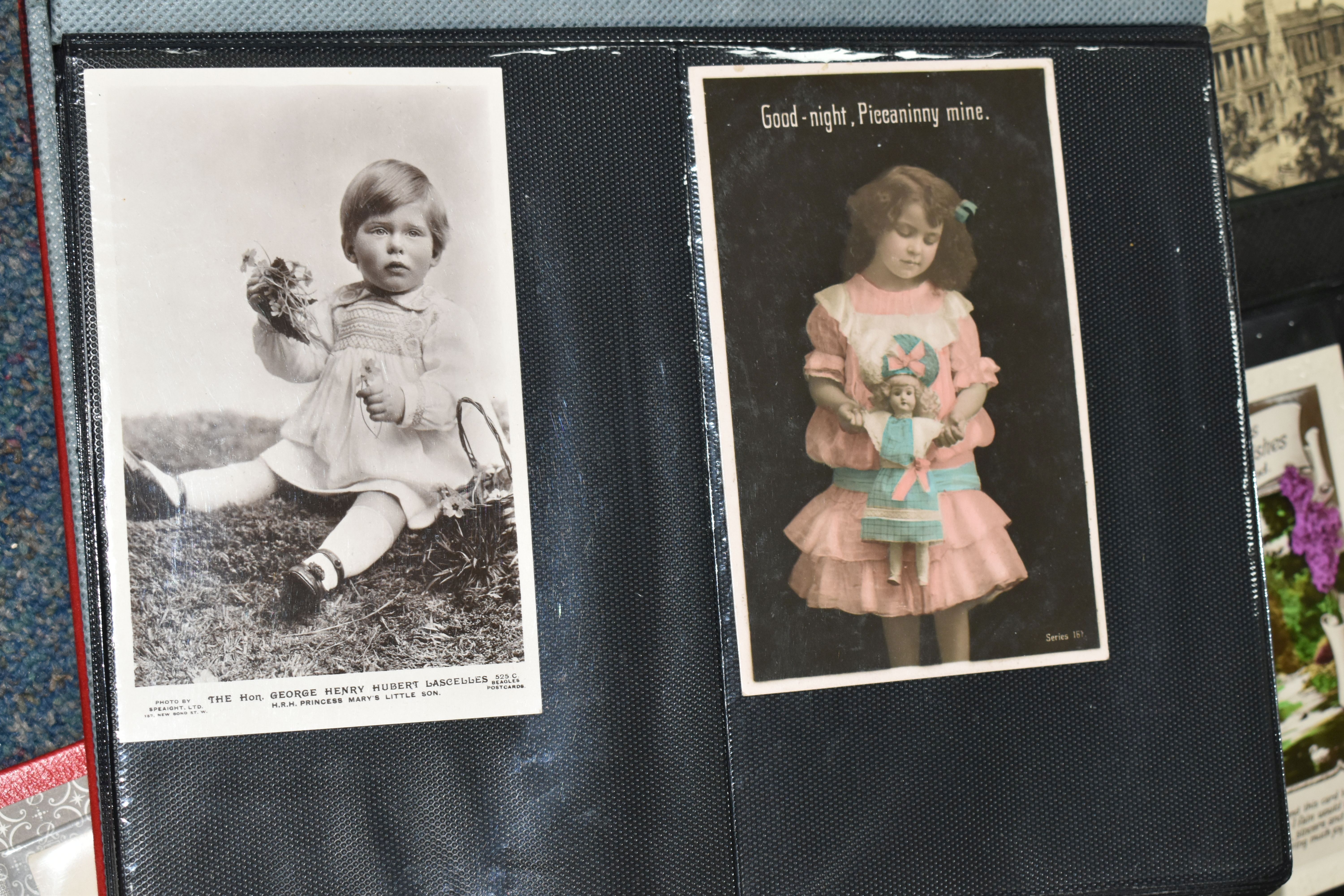 POSTCARDS, Five Albums containing a collection of approximately 685 eclectic early-late 20th century - Image 6 of 34