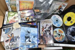 OVER NINETY VIDEO GAMES, vast majority are loose discs or cartridges, games include (but are not