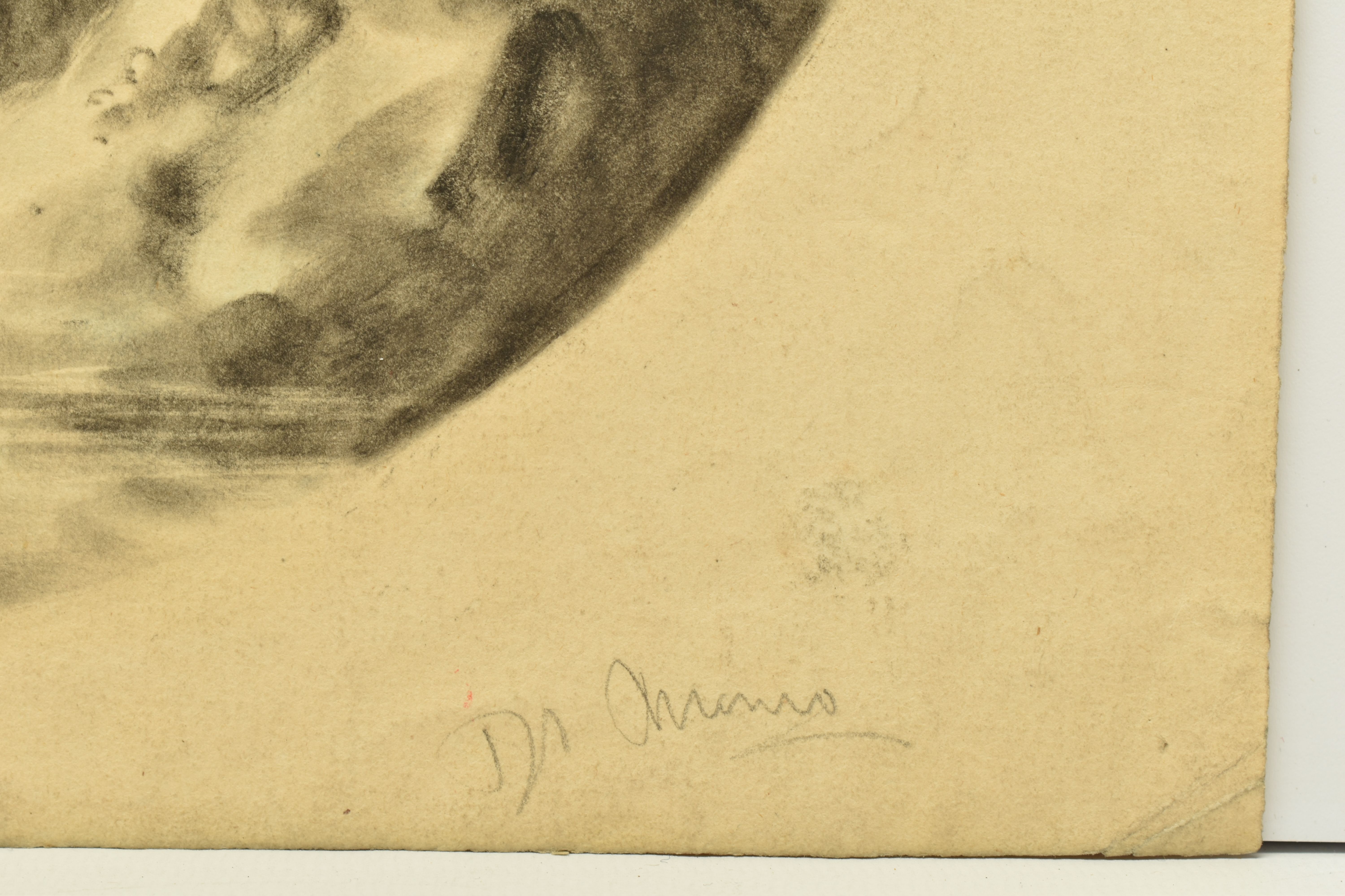 CIRCLE OF Dr THOMAS MONROE (1758-1833) THREE UNSIGNED SKETCHES, the first depicts a man with a dog - Image 10 of 11