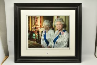 JOHN SWANNELL (BRITISH 1946) 'HM QUEEN ELIZABETH II 2012', a limited edition photographic print