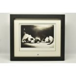 DOUG HYDE (BRITISH 1972) 'CLOSE TO YOU', a signed limited edition print depicting a cat and a dog