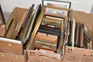 THREE BOXES OF VINTAGE PRINTS, to include a quantity of prints after Margaret W. Tarrant - scenes