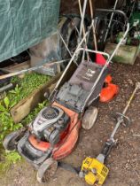 A EINHELL GC-PM 51/2 S HW B&S PETROL SELF PROPELLED LAWNMOWER, with grassbox (condition report: