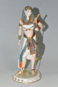 A LIMITED EDITION WEDGWOOD 'LEGENDS OF THE NILE' FIGURE, 'Tutankhamun The Boy King', for Compton &