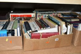 SEVEN BOXES OF BOOKS, approximately seventy titles on the subjects of political biography,